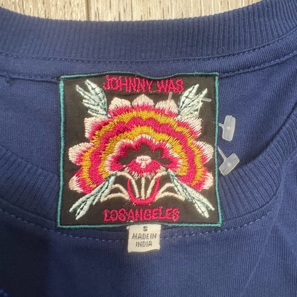 Johnny was  Graphic T-Shirt with Colorful Embroidery - Picture 7 of 12